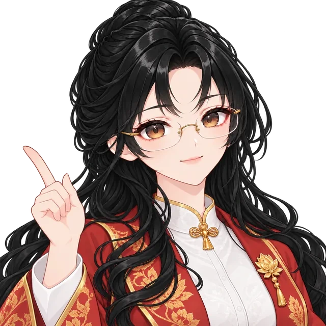 Chinese, One Book Character portrait