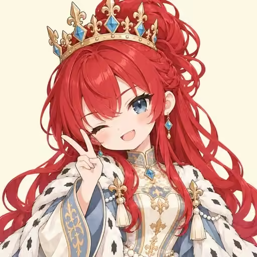 Chess · White Queen Original portrait