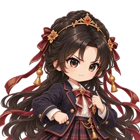 Little Kingdom · Xiangqi · King Han School-uniform portrait